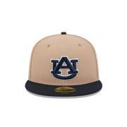 Auburn New Era 5950 Flat Bill Fitted Cap